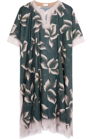 DRIES VAN NOTEN Kaftan mit Print