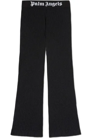 Palm Angels Ausgestellte Hose mit Logo-Bund
