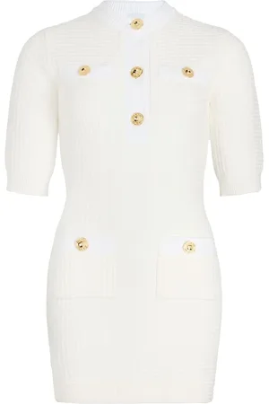 Patou Minikleid in Waffelstrick