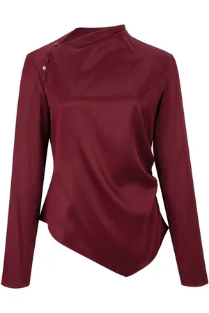 SHANGHAI TANG Bluse mit Knöpfen