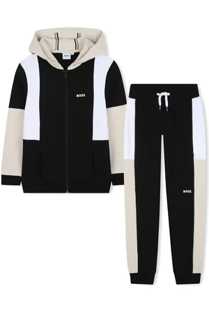 HUGO BOSS Dreiteiliger Jogginganzug mit Logo-Print