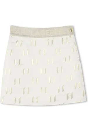 Karl Lagerfeld Minirock aus Monogramm-Jacquard