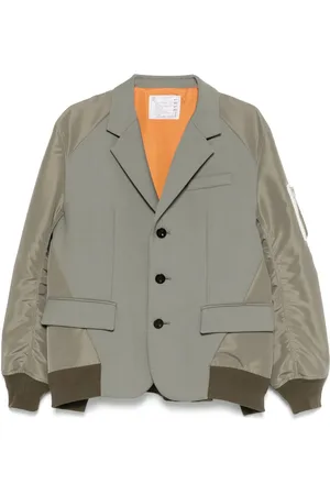 SACAI Sakko mit Kontrasteinsätzen