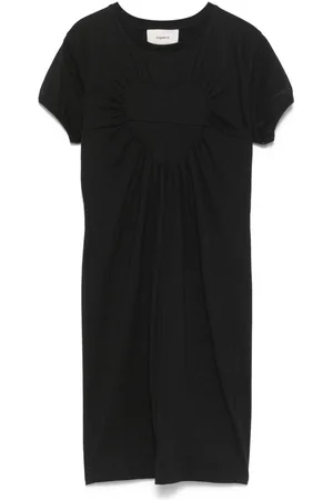 COPERNI Gerafftes Minikleid mit Herzmotiv