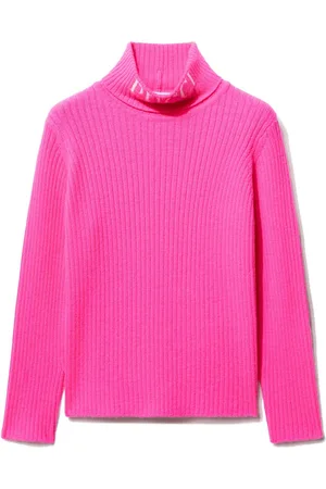 PUCCI Junior Gerippter Pullover mit Logo-Intarsie