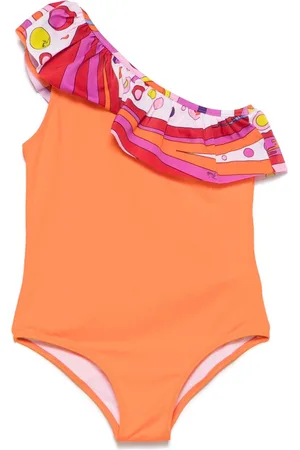 PUCCI Junior Badeanzug mit Solid-Print