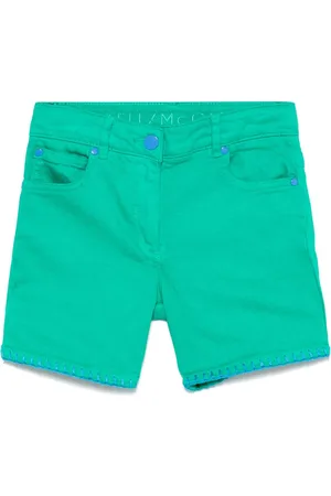 Stella McCartney Bestickte Jeans-Shorts