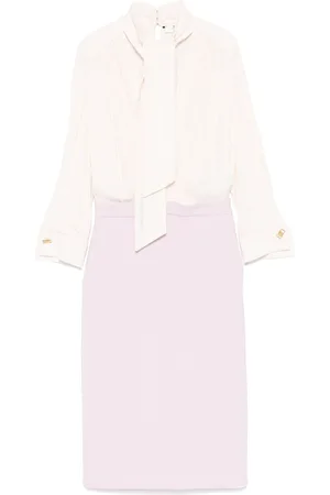 Elisabetta Franchi Midikleid aus Georgette