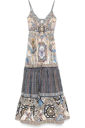 Camilla Make Me Your Mosaic Maxikleid