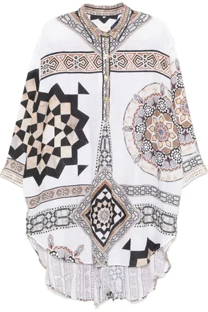 Camilla Tile Style Midikleid