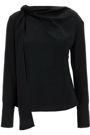 Givenchy Drapierte Bluse mit Schleifendetail