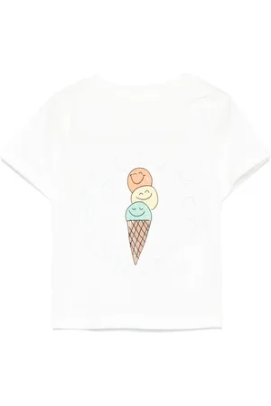 Stella McCartney T-Shirt mit Eiscreme-Print