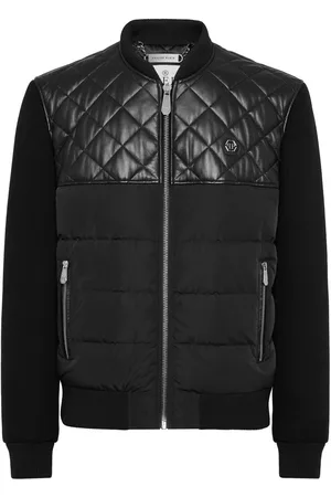Philipp Plein Bomberjacke aus Leder