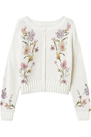 Twin-Set Cardigan mit Blumen-Print