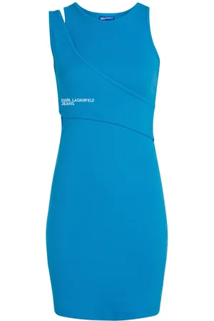 Karl Lagerfeld Geripptes Minikleid