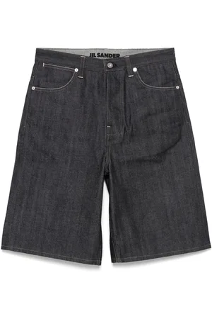 Jil Sander Ungesäumte Jeans-Shorts