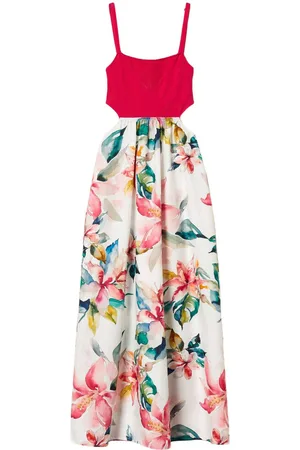 Twin-Set Maxikleid mit Print