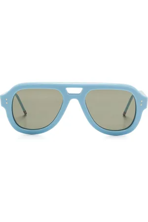 Thom Browne Getönte Pilotenbrille