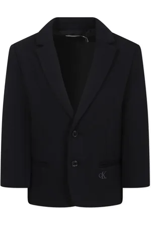 Calvin Klein Sakko mit Logo-Stickerei