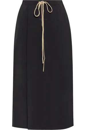 FEAR OF GOD Gewickelter Midirock