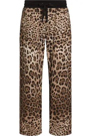 Dolce & Gabbana Jogginghose mit Leoparden-Print