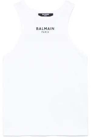 Balmain Tanktop mit Logo-Applikation