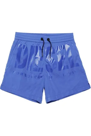Diesel Badeshorts mit Logo-Print