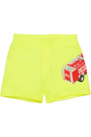 Diesel Badeshorts mit grafischem Print