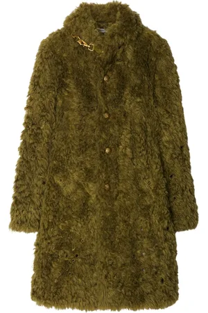 Burberry Mantel aus Faux Fur