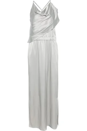Giorgio Armani Langes Seidenkleid