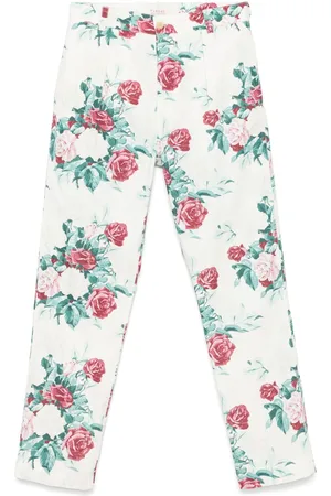 Fursac Hose mit Blumen-Print