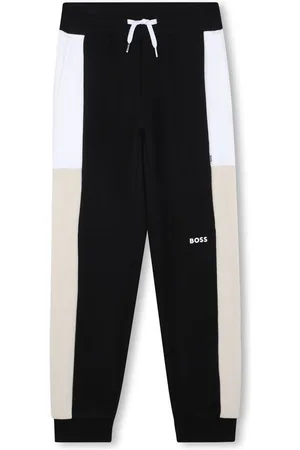 HUGO BOSS Jogginghose in Colour-Block-Optik