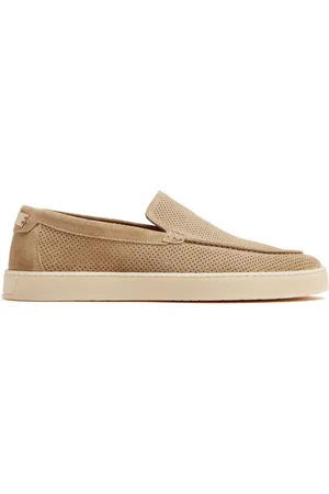 Neil Barrett Perforierte Loafer aus Wildleder