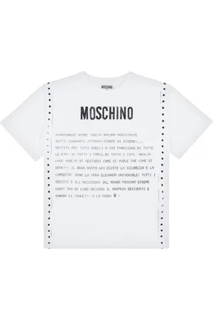Moschino T-Shirt mit Text-Print