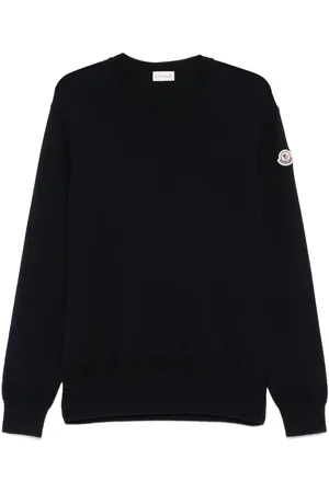 Moncler Pullover mit Logo-Patch