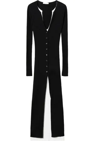 Twin-Set Gestricktes Kleid mit Trompe-l