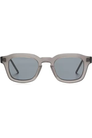 Thom Browne Sonnenbrille mit eckigem Gestell