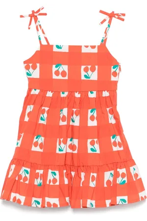 Stella McCartney Kleid mit Kirschen-Print