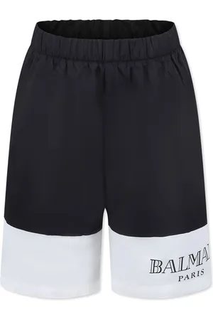 Balmain Badeshorts mit Logo-Print