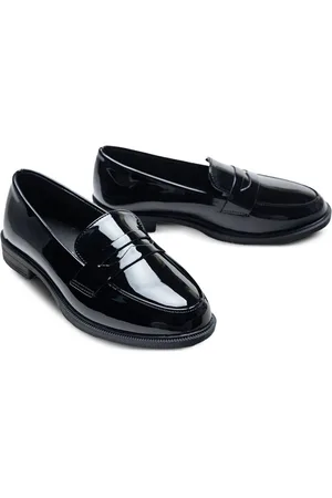 M. Moustache Penny-Loafer mit Lackleder-Finish