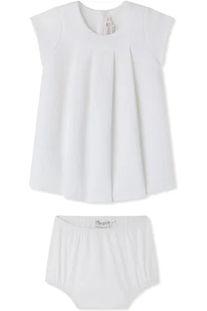 BONPOINT Kleid-Set mit Falten