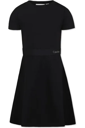 Calvin Klein Kleid mit kurzen Ärmeln