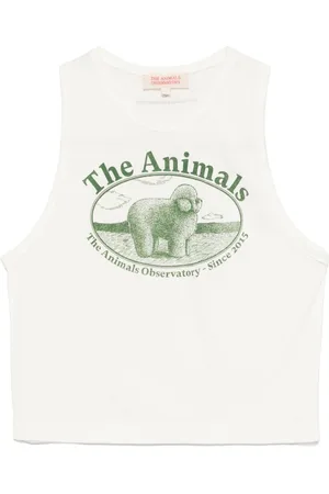 The Animals Observatory Tanktop mit Logo-Print
