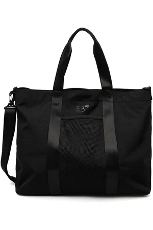 EA7 Schultertasche mit Logo-Print
