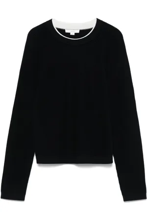 Vince Pullover mit Kontrastdetails