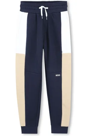 HUGO BOSS Jogginghose in Colour-Block-Optik