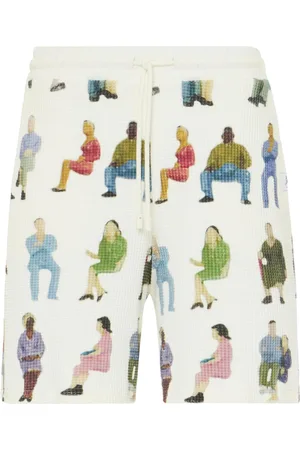 J.W.Anderson Shorts mit Waffeltextur