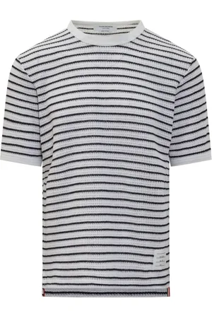 Thom Browne Gestreiftes T-Shirt