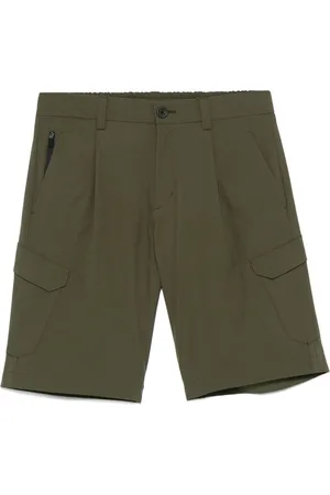 HERNO Shorts mit Bundfalten