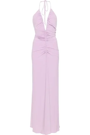 Monot Maxikleid mit V-Ausschnitt